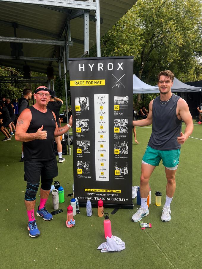 Members at the BODY HEALTH FITNESS HYROX official training facility